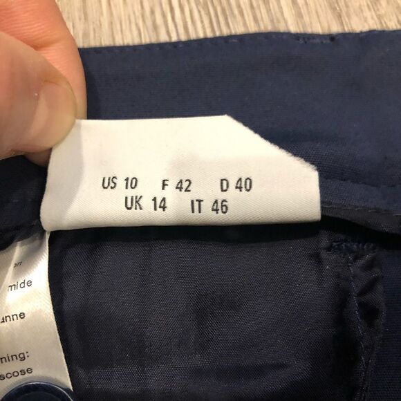 AKRIS PUNTO Fabia Tapered Jersey Pants Trousers Size 10 - Picture 10 of 16